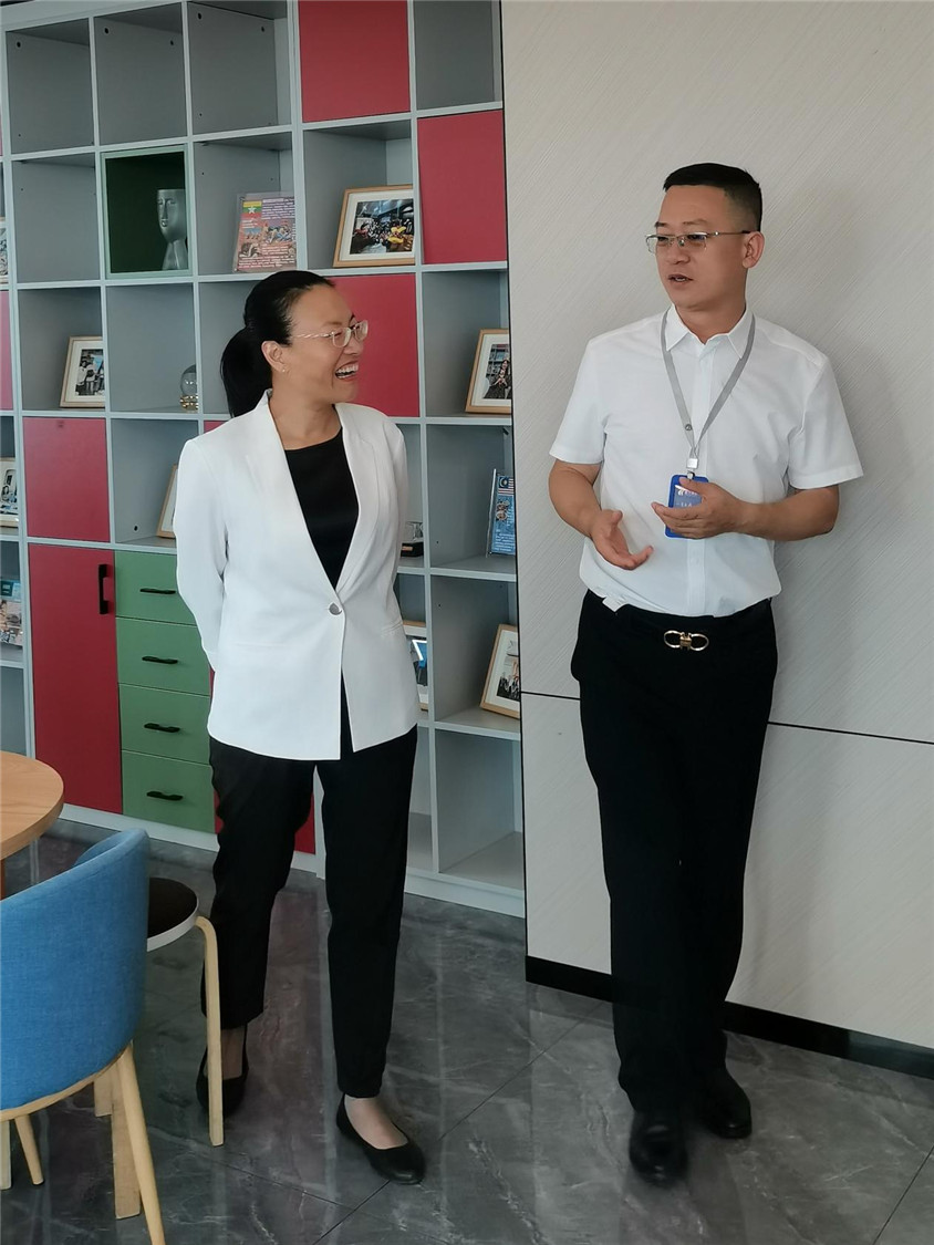 区辅导莅临领导，合作助力自贸港